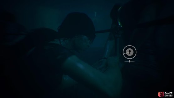Pick-lock your way out of danger to end the chapter