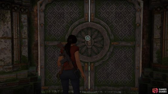Find this door at the tower to uncover the ruin&rsquo;s location