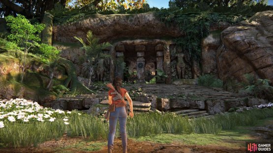 Start at the mystery ruin
