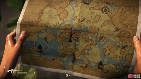 Head to the next token to the west 