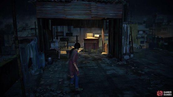 Move the crate out of the way