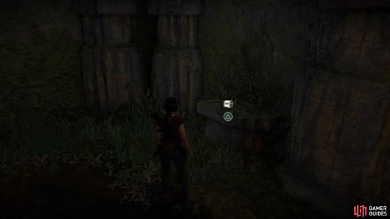 Treasure #11 is behind you on the left