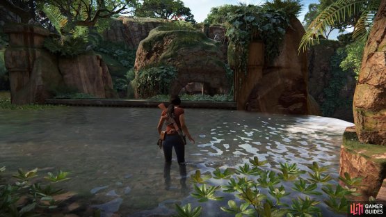 Go to the centre ruin
