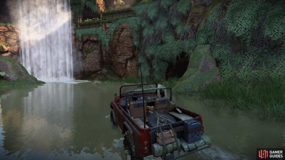 Find the nearby cave