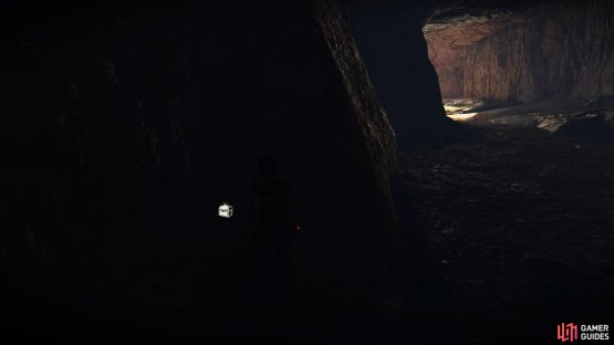Pick up the treasure halfway through