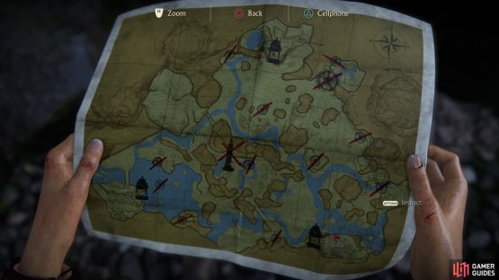 Southeast of the map, by the trident ruin
