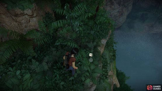 Find treasure #31 on the edge of the cliff