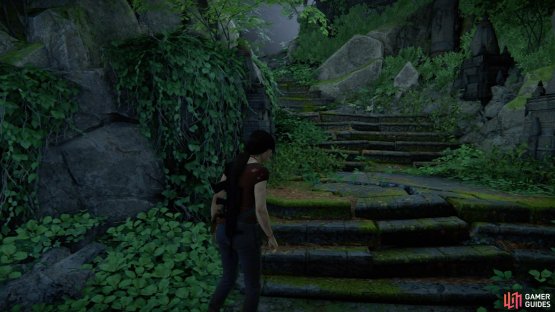 Ascend the steps