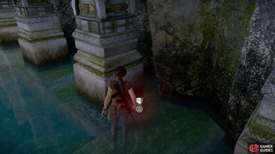 Find the treasure in the back corner
