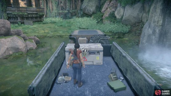 Lockbox #1 is in the back