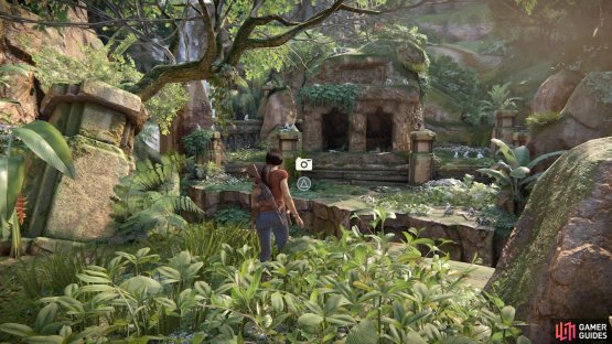 At the token ruin in the north