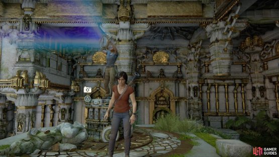 The prompt will appear for the last photo of chapter 7