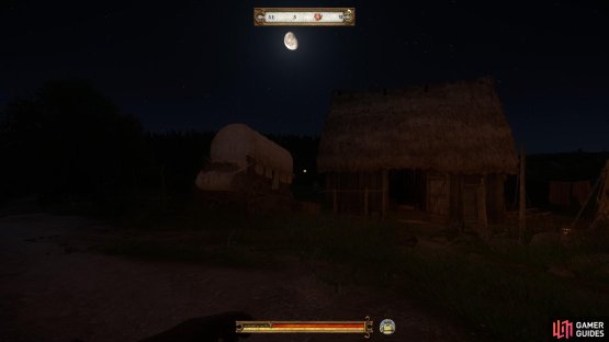 The flesh-ripping tongues can be found at the back of the cart in the camp.