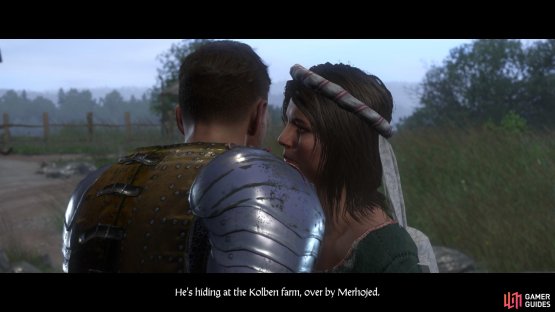 As you speak with Mirka about her brother Timmy, a group of bandits led by Morcock arrives. Mirka hurriedly tells you where to find Timmy before running off.