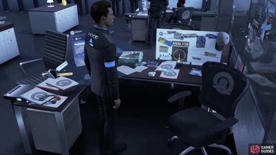 Analyse Hank&rsquo;s desk for 8 clues