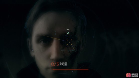 Scan his face for clues