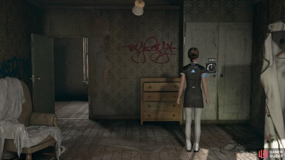 Find the clothes in the closet