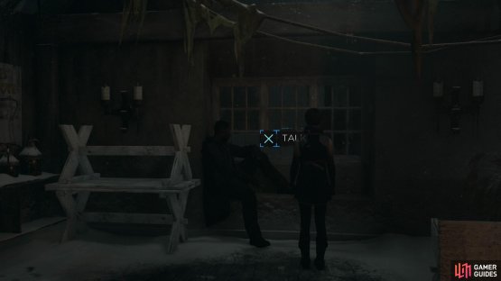 Talk to Luther by the window