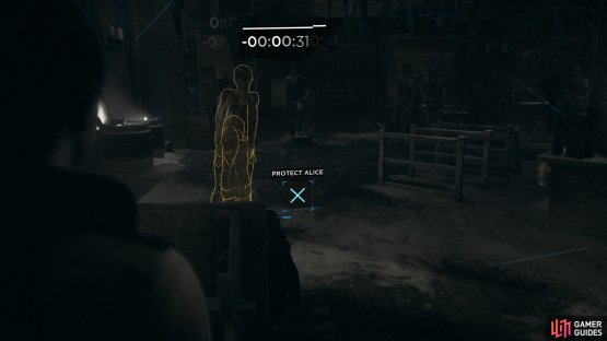 You can choose to protect Alice from the intruders