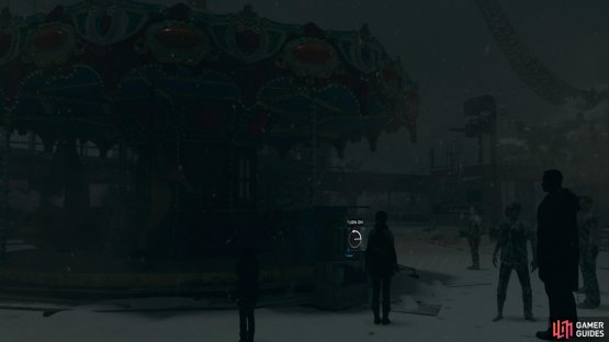 Turn the carousel on