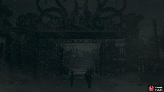 Enter the amusement park