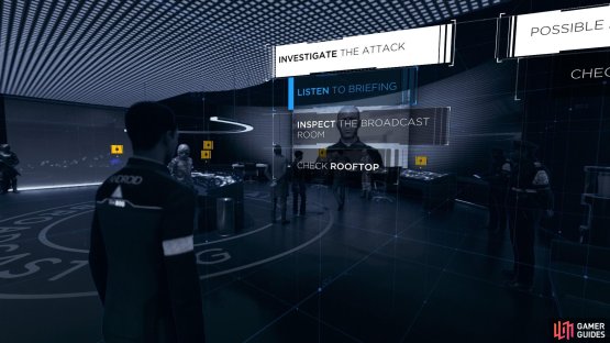 Analyse and inspect all the yellow markers in the room