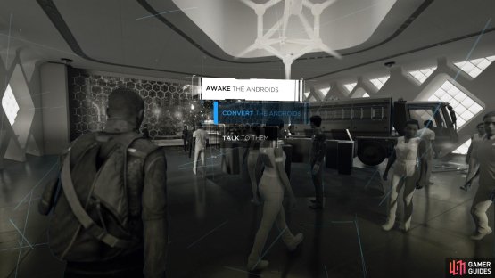 Talk to them to have Markus make a speech
