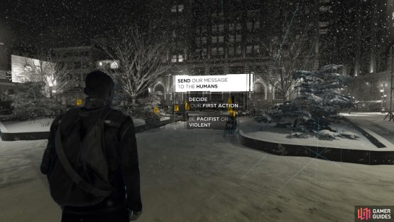 The yellow markers indicate everything you can interact with