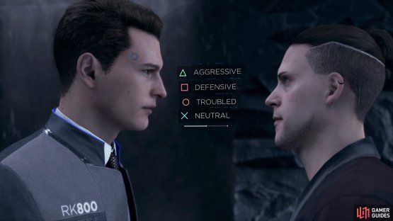 Choose any of the dialogue options