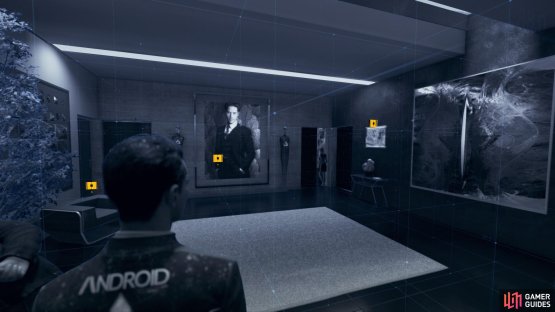 Investigate the yellow markers while you wait