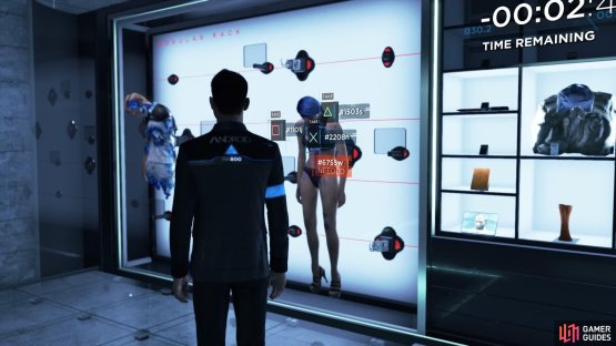 Examine the Traci androids