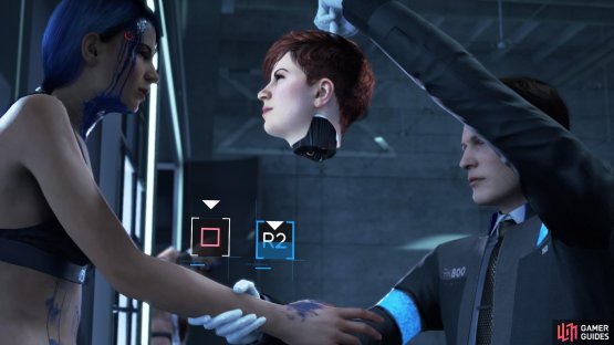 Trick the Traci android into giving you information