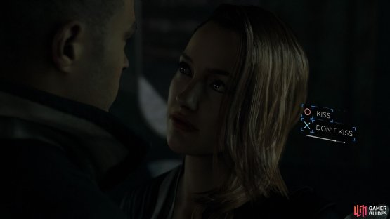 Choose whether to kiss North