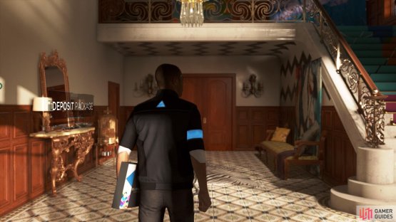 Complete a few tasks downstairs