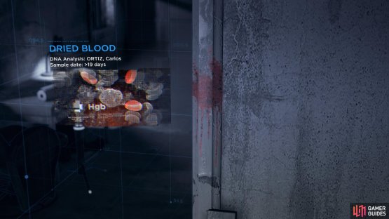 Use L1 to find the blood