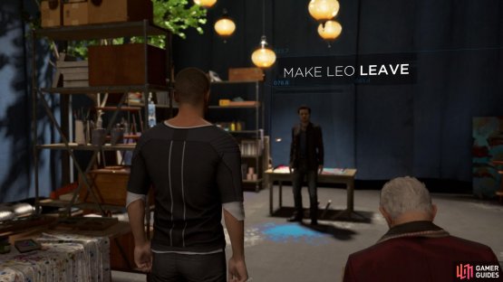 Carl will ask you to deal with Leo
