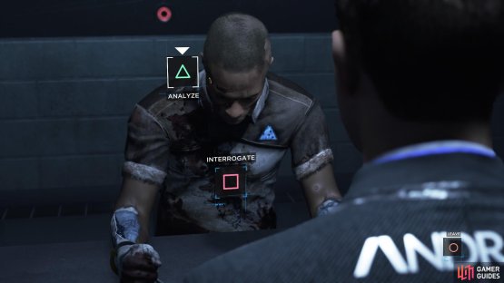 Analyse the android&rsquo;s body for clues