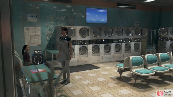 Find the magazine as you enter