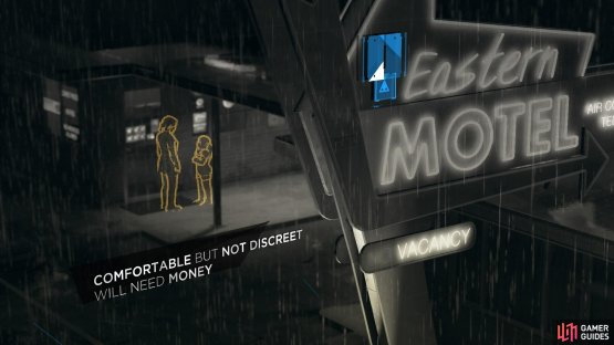 If you have money and new clothes, find the motel