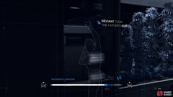 Reconstruct the scene based on the clues you find