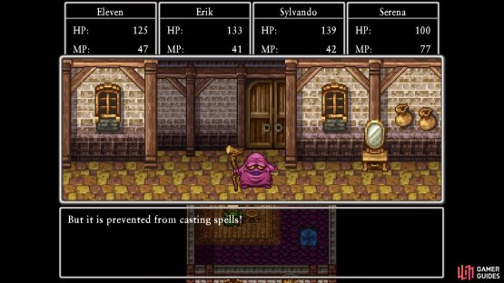 but using Fizzle on the boss prevents it from casting spells and makes him easier