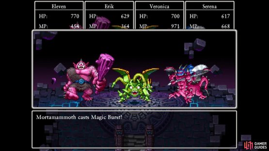 Magic Burst can hurt your party quite a bit