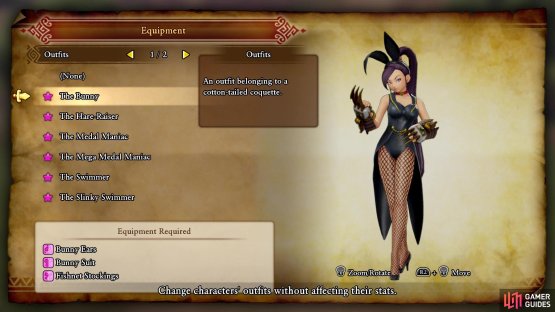 The Bunny costume for Jade