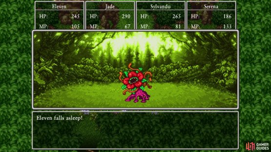 Dazey can put characters to sleep with Sweet Breath