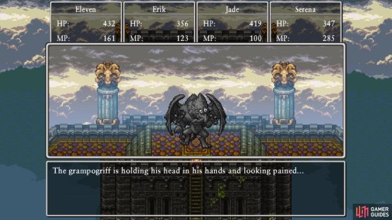 The boss will sometimes do nothing by using this action