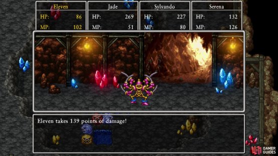 Her critical attack can deal a lot of damage to a single character