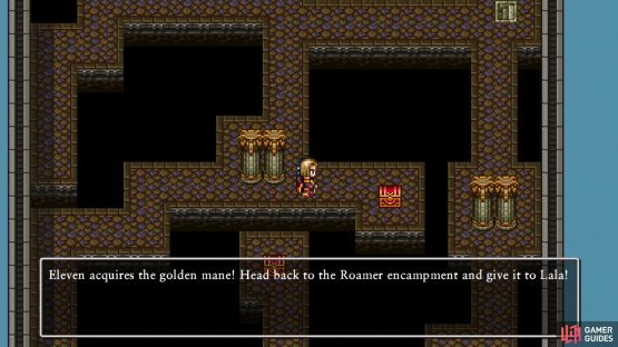 You will automatically get the golden mane after the battle