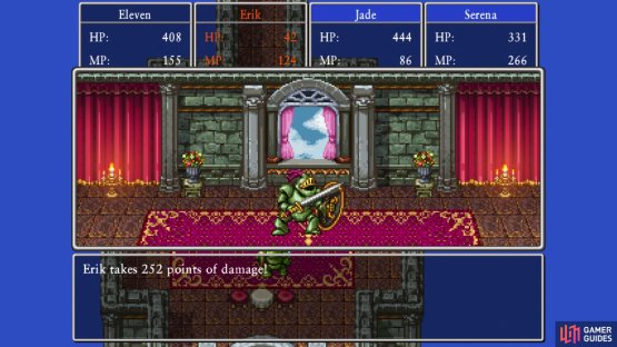 Sir Roseguardin&rsquo;s critical hits deal a lot of damage