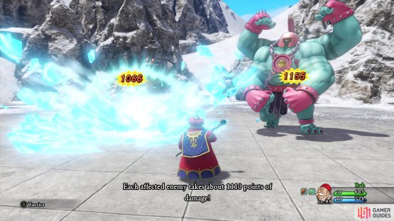 Kacrackle will be the only attack you will be using in this solo fight