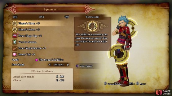 You&rsquo;ll want to equip items that increase the drop rate